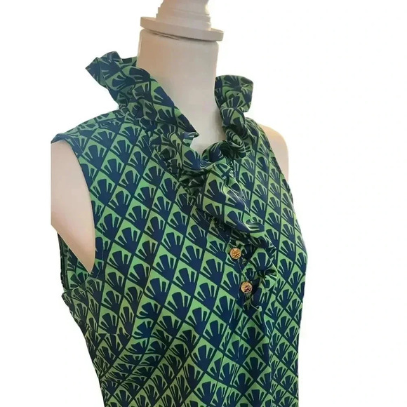 MUDPIE DRESS y2k art. deco design SIZE SMALL - Picture 4 of 9